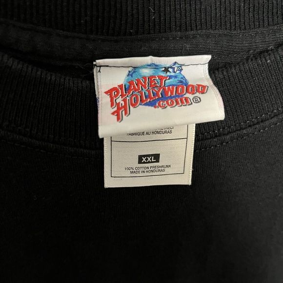 Planet Hollywood Las Vegas Vintage T Shirt Mens XXL Short Sleeve 1998 Rare VGC - Picture 4 of 8